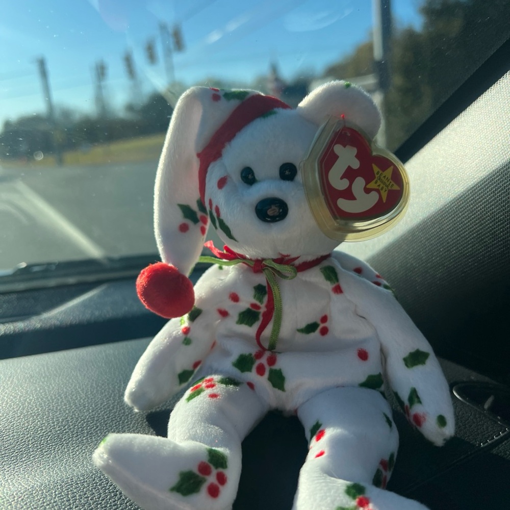Ty Beanie Baby 1998 Holiday Teddy - MWMT